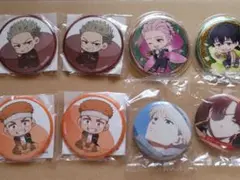 ウィンドブレーカー 缶バッジ8点セット