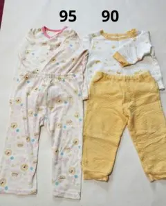 ベビーパジャマ 90センチ　95センチ　まとめ売り　保育園　お着替え　ユニクロ