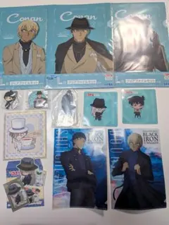 名探偵コナン クリアファイルなどキャラクターグッズ