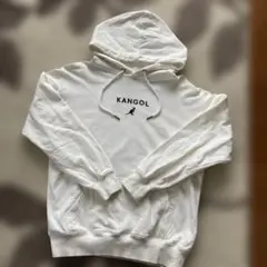 KANGOL ホワイト パーカー Mサイズ