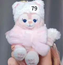 【新作】香港ディズニー　リーナベル　ぬいぐるみキーホルダー　冬限定