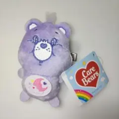 CareBears ケアベア マスコットクリップ パープル