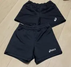 りーちゃん 様専用！asics バレーボール用ショートパンツ 黒w61〜67cm