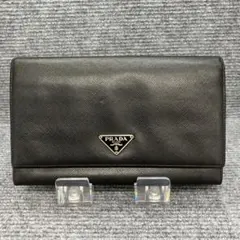 PRADA　プラダ　長財布　サフィアーノ　三角ロゴ　4651