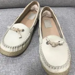UGG モカシン　ローファー　ベージュ