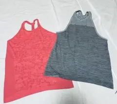 Under Armour タンクトップ 2枚セット ピンク グレー