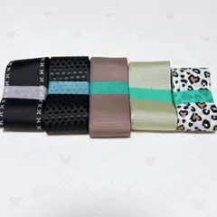 228グログランリボン 5色セット 各2m ハンドメイド資材 まとめ売り リボン