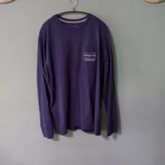 patagonia ネイビー ロングスリーブTシャツ L