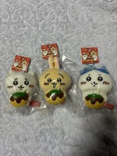 ご当地ちいかわ(大阪)マスコットキーホルダー3点セット新品