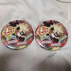僕のヒーローアカデミア爆豪勝己 バースデー 缶バッジ2020