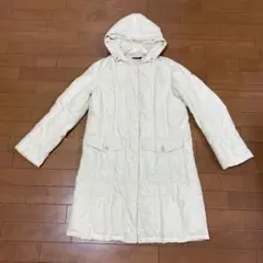 theory フード付きロングダウンジャケット