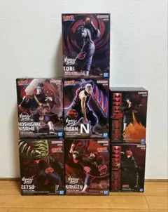 NARUTO ナルト疾風伝 フィギュア トビ ヒダン イタチ サソリ 4種セット