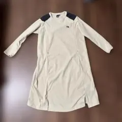 12/16迄　THE NORTH FACE フリースワンピース SM ベージュ