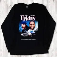 Friday icecube ラップT プリント スウェット 黒 2XL - メルカリ