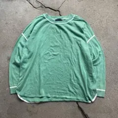 す*い様 TOMMY HILFIGER パイピング 薄手コットンセーター