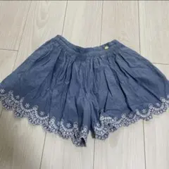 ケイトスペードキッズ　短パン　スカッツ　130