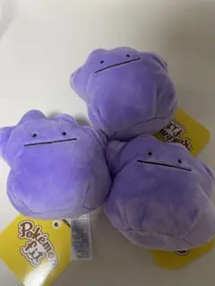 ポケモンセンターオリジナル ぬいぐるみ Pokemon fit メタモン3つ