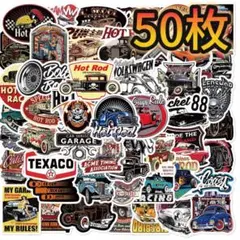 50枚 スケートボード アメリカ ステッカー スノーボード 車 スーツケース