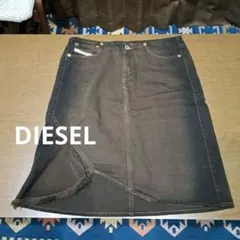 DIESEL ダークデニム タイトスカート 26のサムネイル
