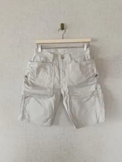 ササフラス フォールリーフ 1/2 ハーフパンツ アイボリー　Sサイズのサムネイル