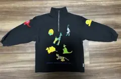 I.N.EXPRESS トレーナー　黒　アニマル刺繍　03（約130cm）サイズ