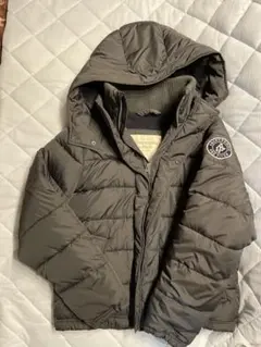 MENS　Abercrombie & Fitch フード付ダウンジャケット XL