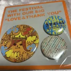 相葉雅紀監修　アラフェス　缶バッジ 3個セット