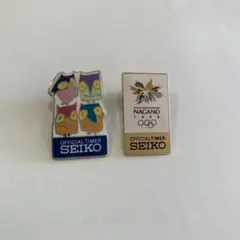 長野オリンピック　ピンバッジ　2個セット