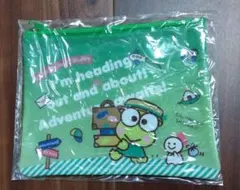 ☆新品未使用☆　サンリオ　けろけろけろっぴ　ポーチ　マチなし　平成レトロ