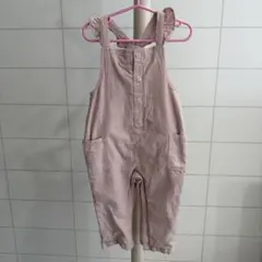 baby GAP フリル付きオーバーオール 12-18ヶ月 ピンク