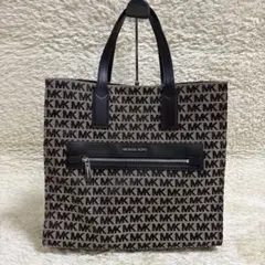 【美品】マイケルコース 2wayトートバッグ ラージサイズ ブラウンのサムネイル