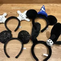 ディズニーキャラクターカチューシャセット