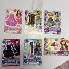アイカツカードセット 6枚