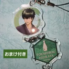 銀魂　土方十四郎　アクリルストラップ　季節の草花　TSUTAYA 京都 pop
