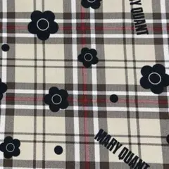 ■MARY QUANT 『タータンチェック』オックス生地/マリクワ/デイジー①
