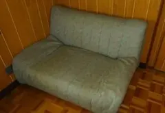 グリーン系 ソファベッド ファブリック