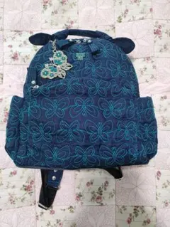 ANNA SUI アナスイ リュック キルティング　バタフライ 刺繍のサムネイル