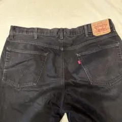 LEVI’S 550 ブラックデニム W42 L32