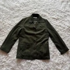 SIMPLE LIFE レディース テーラードジャケット F ウール カーキ