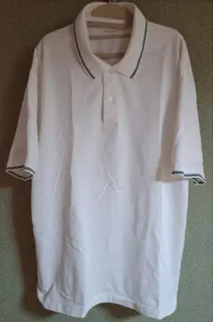 ユニクロ ドライカノコポロシャツ JWアンダーソン XXL ホワイト