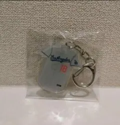 【新品】山本由伸　ロサンゼルス・ドジャース　ユニフォームキーホルダー