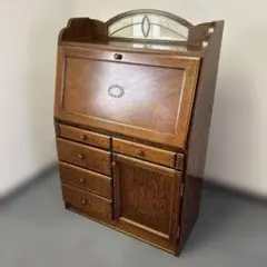 美品 カリモク ドマーニ クイーンズライフ ライティングビューロー