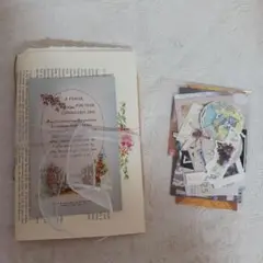 ☆ジャンクジャーナル(土台)+素材セット