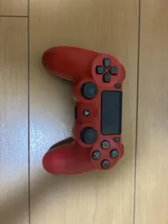PS4 純正 ワイヤレスコントローラー レッド ジャンク品 - メルカリ