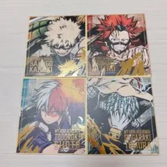 ヒロアカ　色紙　4枚セット