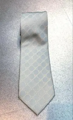 【まる様専用】GUCCI ネクタイ　ブルー　水色　GG柄