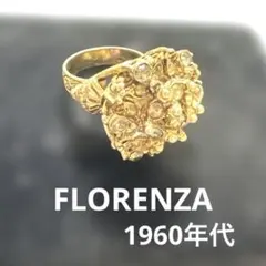 ヴィンテージ FLORENZAビジュー リングFLORENZAのサムネイル