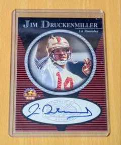 98NFLサンフランシスコ・49ers ジム・ドラッケンミラー直筆サインカード