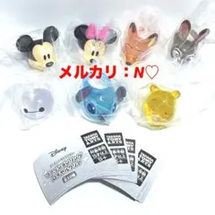 ディズニーキャラクター ファッションリング ロイヤルクリア 指輪 ガチャ 7種類