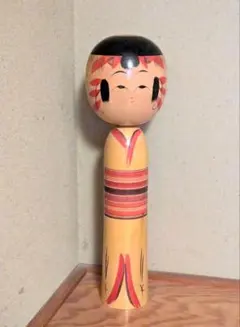 伝統こけし 木製 郷土玩具 創作こけし - メルカリ